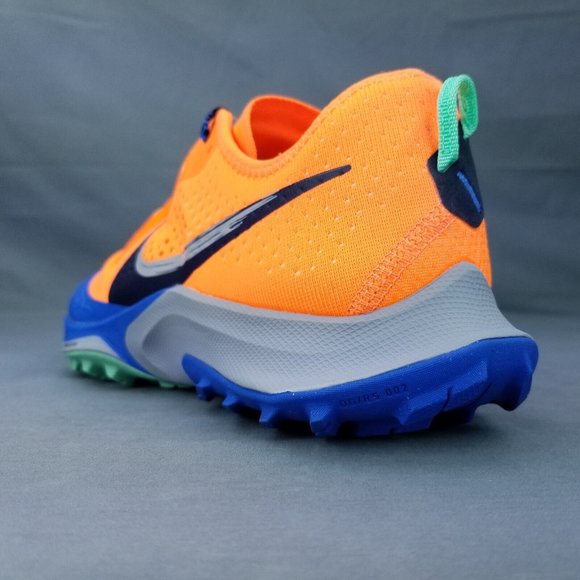 Nike Air Zoom Terra Kiger 7 Trail Mens Running Orange Blue CW6062 800 Sizes 9-13 - Picture 6 of 9